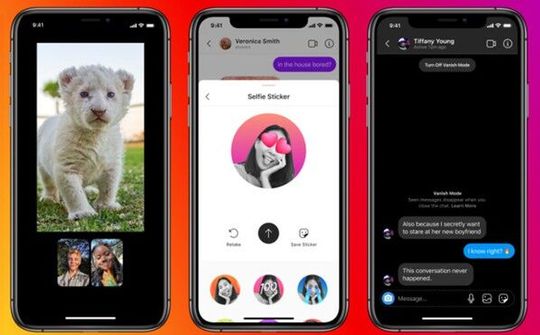 Messenger và Instagram có thể chat trực tiếp với nhau