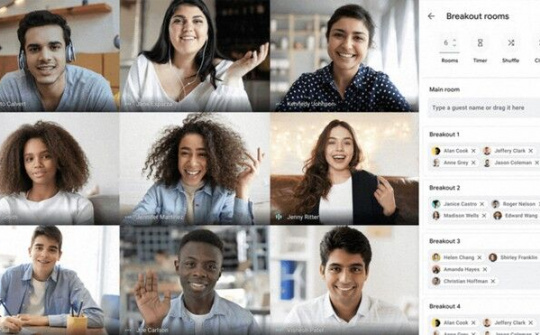 Google Meet thêm tính năng hỗ trợ thảo luận theo nhóm