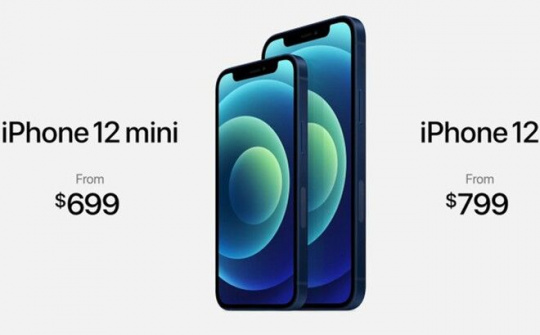iPhone 12 mini trình làng, giá 699 USD