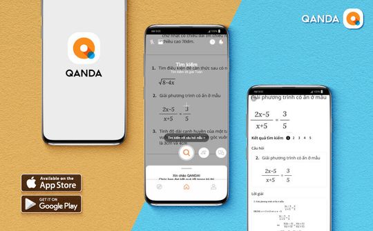 Ứng dụng giải toán QANDA được nhiều học sinh đón nhận