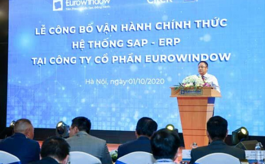 Eurowindow chính thức vận hành hệ thống SAP S/4 HANA