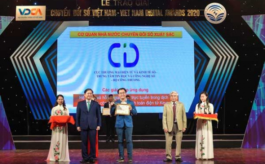 KeyPay nhận giải thưởng Chuyển đổi số Việt Nam 2020