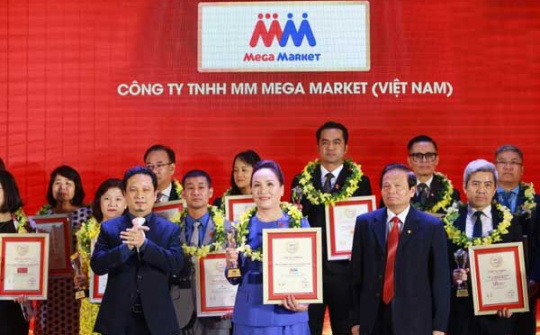 MM Mega Market đứng thứ 3 trong top 10 Công ty bán lẻ uy tín năm 2020