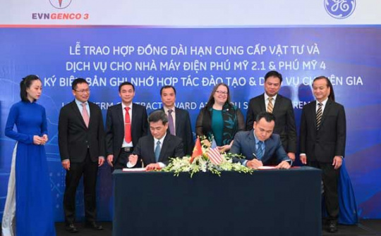 GE cung cấp dịch vụ cải thiện hiệu suất và độ ổn định cho nhà máy điện Phú Mỹ