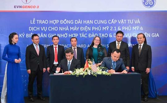 GE cung cấp dịch vụ cải thiện hiệu suất và độ ổn định cho nhà máy điện Phú Mỹ