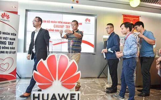 Huawei Việt Nam chung tay ủng hộ đồng bào miền Trung 1 tỷ đồng