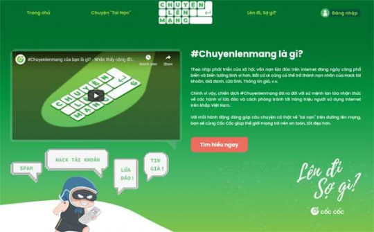 Cốc Cốc khởi động "Chuyện Lên Mạng" chia sẻ về an toàn trên môi trường Internet 
