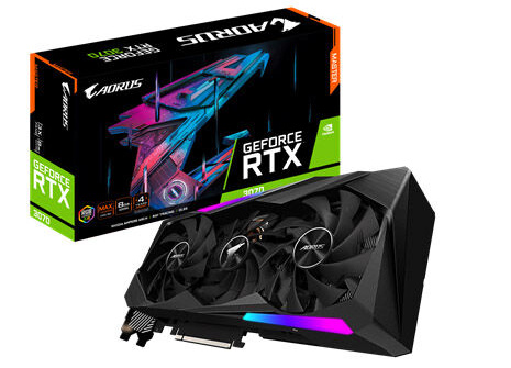 GIGABYTE trình làng card đồ họa dòng GeForce RTX 3070 