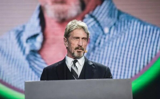 Cha đẻ McAfee Antivirus bị bắt vì trốn thuế, chờ dẫn độ về Mỹ