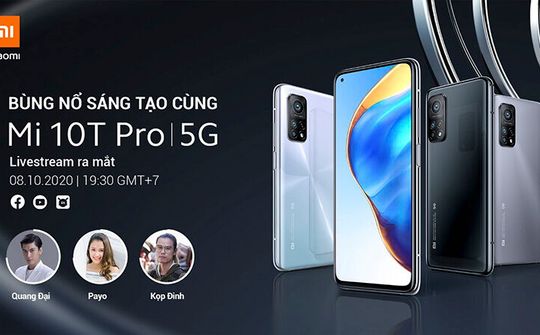 Xiaomi Mi 10T Pro chính thức ra mắt tại Việt Nam