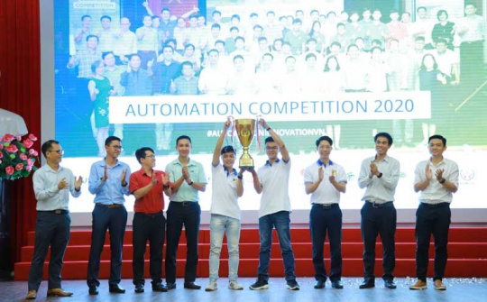 Sinh viên ĐH Bách khoa Đà Nẵng giành chiến thắng trong Cuộc thi Tự động hóa năm 2020