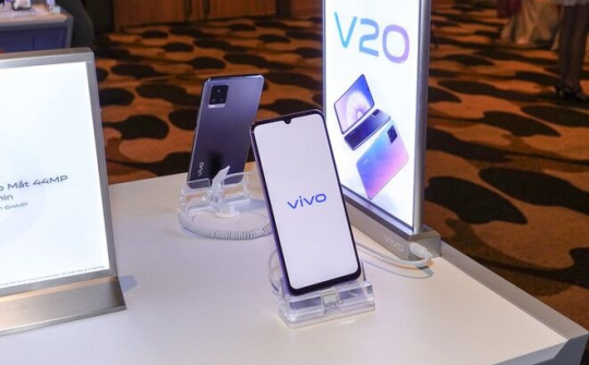 Vivo V20 ra mắt với thiết kế siêu mỏng, giá 8,49 triệu đồng
