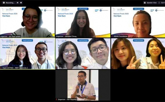 Sinh viên RMIT dẫn đầu vòng quốc gia cuộc thi khoa học dữ liệu