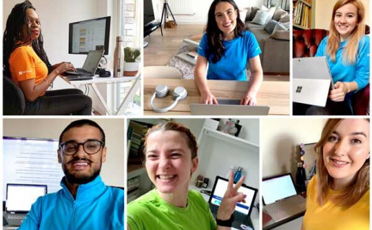 Nữ giới chiếm 28,6% lực lượng lao động của Microsoft toàn cầu