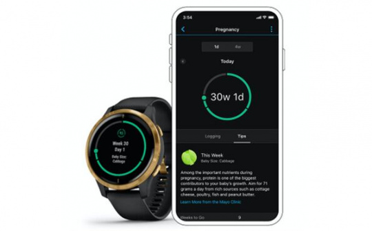 Garmin bổ sung tính năng theo dõi thai kỳ vào đồng hồ thông minh