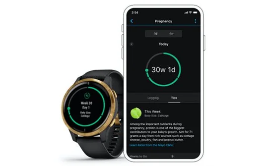 Garmin bổ sung tính năng theo dõi thai kỳ vào đồng hồ thông minh