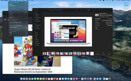 macOS 11 Big Sur phát hành vào ngày 12/11