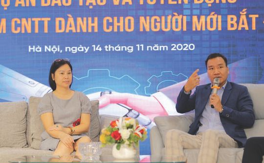 Khởi động dự án đào tạo, tuyển dụng việc làm CNTT cho người mới bắt đầu