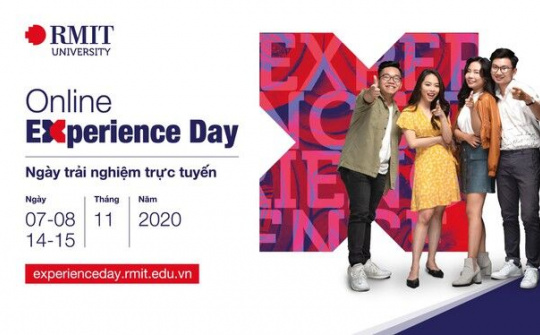 RMIT tổ chức Ngày trải nghiệm trực tuyến cho học sinh trung học