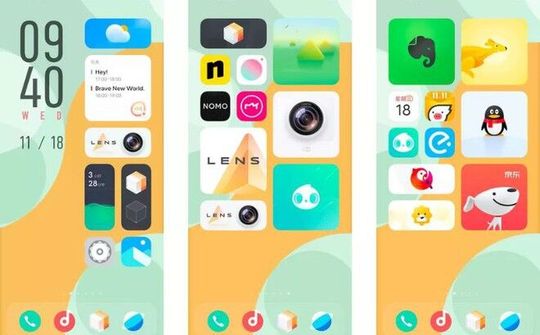 Giao diện OriginOS mang rất nhiều nét giống với iOS 14 của Apple 