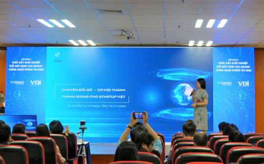 Hội nghị thúc đẩy khởi nghiệp đổi mới sáng tạo ngành CNTT 2020