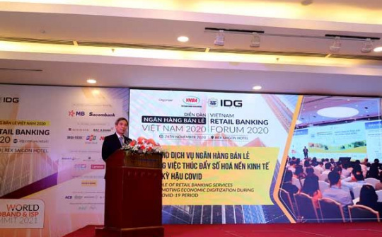 Năm 2021, ngành NH sẽ "bứt tốc" đáng kể nhờ nền tảng số