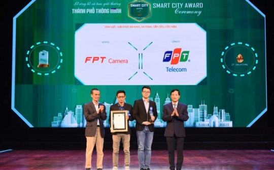 FPT Telecom được trao 3 giải thưởng của Thành phố Thông minh Việt Nam 2020