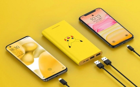 Xiaomi Mi Power Bank 3 Pikachu ra mắt, giá 14 USD