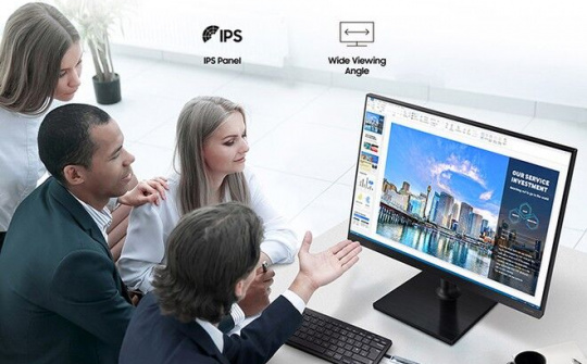 Samsung ra mắt bộ đôi màn hình T35F và T45 dành cho doanh nghiệp 