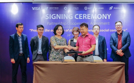 Visa và Tập đoàn NextTech ký hợp tác nhằm thúc đẩy thanh toán số