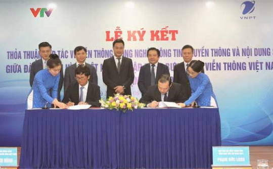VNPT và VTV hợp tác để chuyển đổi số