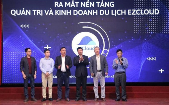 Ra mắt nền tảng quản trị và kinh doanh du lịch ezCloud