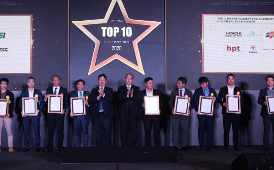 Vinh danh TOP 10 doanh nghiệp CNTT Việt Nam 2020
