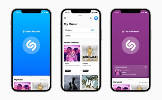 Apple mang bản cập nhật lớn đến Shazam