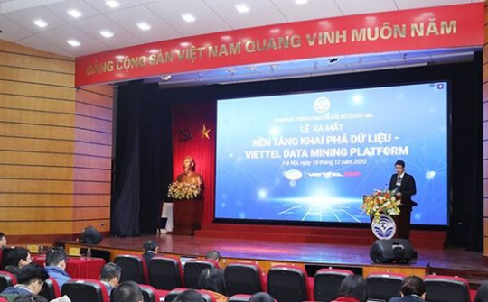 Ra mắt nền tảng khai phá dữ liệu Viettel Data Mining Platform