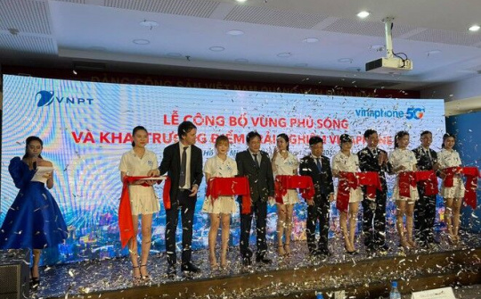 VNPT công bố vùng phủ sóng VinaPhone 5G tại Hà Nội và TP.HCM