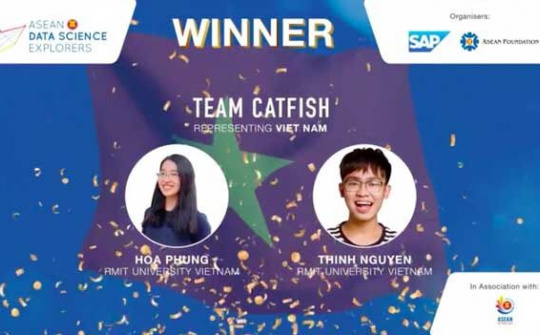Sinh viên RMIT chiến thắng tại cuộc thi Khám phá Khoa học dữ liệu ASEAN 2020