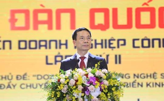 Bộ trưởng Nguyễn Mạnh Hùng: Không "Make in Viet Nam" thì không thể tự cường 