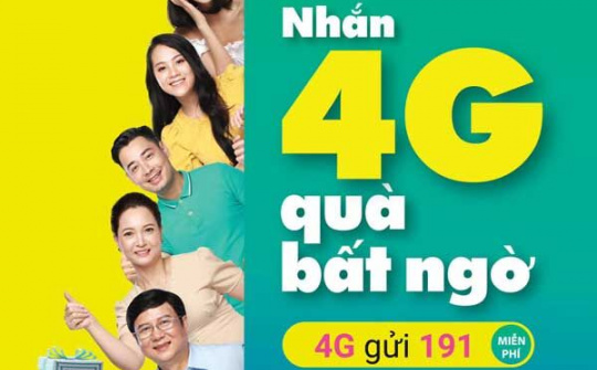 7,5 triệu khách hàng tham gia “Nhắn 4G, quà bất ngờ” của Viettel