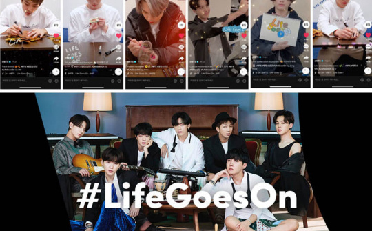 Thử thách #LifeGoesOn của nhóm nhạc Hàn Quốc BTS xác lập kỷ lục trên TikTok