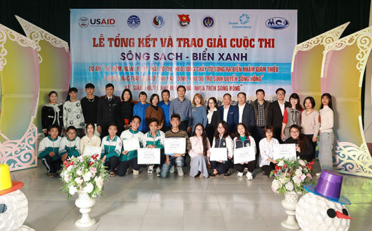 Lễ tổng kết và trao giải Cuộc thi “Sông sạch – Biển xanh”