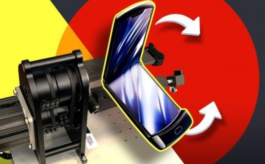 Motorola Razr thất bại trong việc kiểm tra độ bền