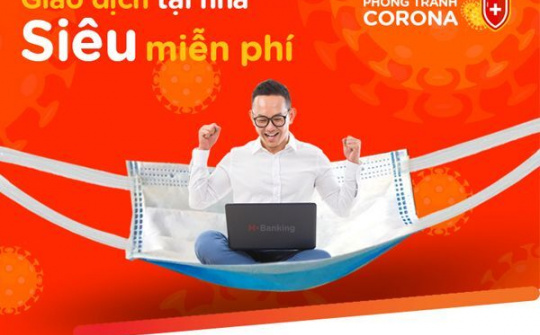 MSB khuyến khích khách hàng giao dịch trực tuyến để tránh lây nhiễm dịch