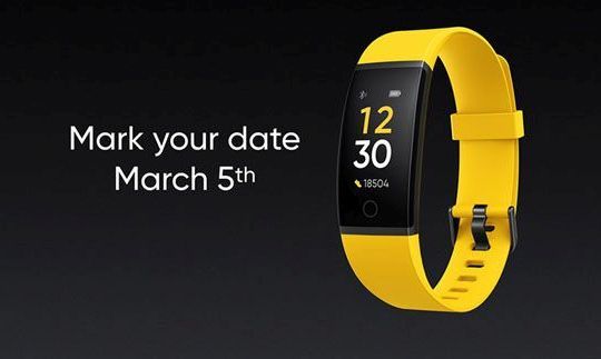 Realme tung teaser xác nhận ra mắt smartband vào ngày 5/3