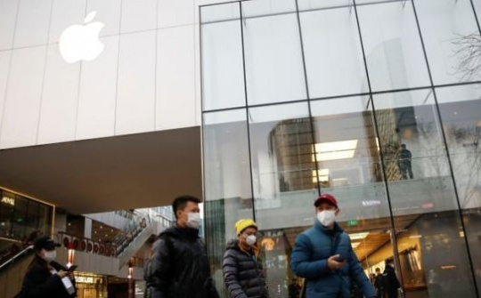 Hơn một nửa Apple Store mở cửa trở lại tại Trung Quốc