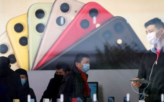 Doanh số iPhone lao dốc ở Trung Quốc do Covid-19