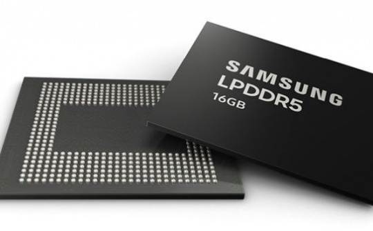 Samsung sẵn sàng cung cấp chip DRAM 16 GB cho smartphone