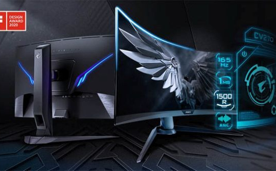 GIGABYTE AORUS CV27Q giành giải thưởng Thiết kế iF 2020