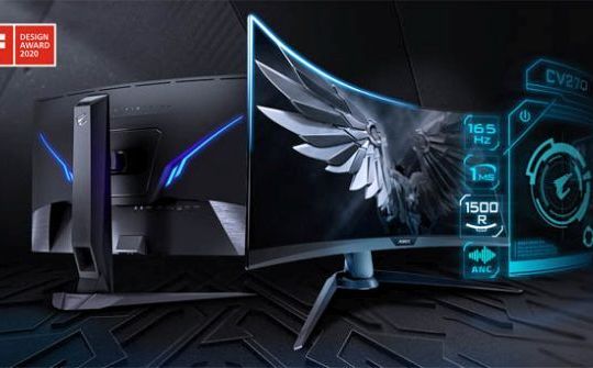 GIGABYTE AORUS CV27Q giành giải thưởng Thiết kế iF 2020