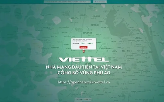 Viettel công bố bản đồ chất lượng vùng phủ sóng 4G